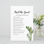 Cactus Floral Taco's over liefde Zoek de gastgames (Staand voorkant)