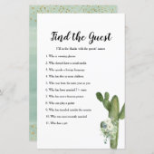 Cactus Floral Taco's over liefde Zoek de gastgames (Voorkant / Achterkant)