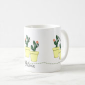 Cactus Floral Yellow Mok (Voorkant rechts)