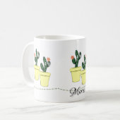 Cactus Floral Yellow Mok (Voorkant links)