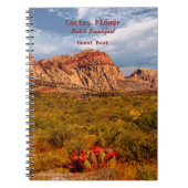 Cactus Flower B&B Gastenboek Zuidwest-woestijn Notitieboek (Voorkant)