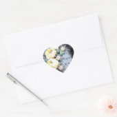 Cactus Flower Digital Ink Hart Sticker (Envelop)