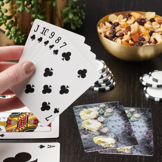 Cactus Flower Digital Ink Speelkaarten (Insitu)