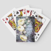 Cactus Flower Digital Ink Speelkaarten (Achterkant)