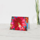 Cactus Flower Folded I Love You Kaart 4x5.6 (Voorkant)