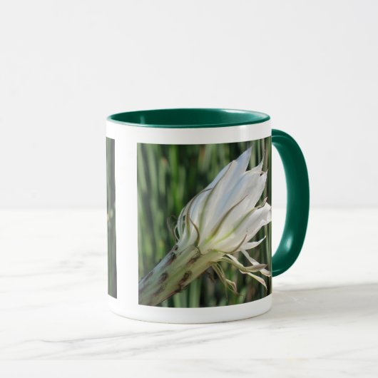 Cactus Flower Foto Mok (Voorkant rechts)