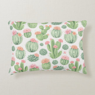 Cactus Flower Garden  Accent Kussen