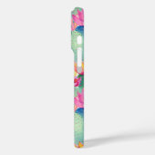 Cactus Flower INITIALEN Waterverf Art Desert Case-Mate iPhone Case (Achterkant / Links)