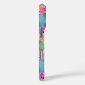 Cactus Flower INITIALEN Waterverf Art Desert Case-Mate iPhone Case (Achterkant / Rechts)