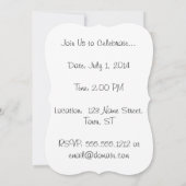 Cactus Flower Kaart (Achterkant)