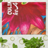 Cactus Flower Kitchen Towel Theedoek (Gevouwen)