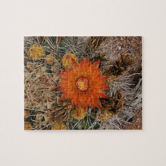 Cactus Flower Legpuzzel (Horizontaal)