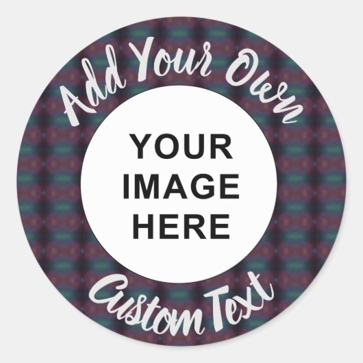 Cactus Flower Mirage Ronde Sticker (Voorkant)