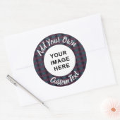 Cactus Flower Mirage Ronde Sticker (Envelop)