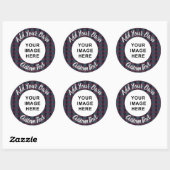 Cactus Flower Mirage Ronde Sticker (Vel)