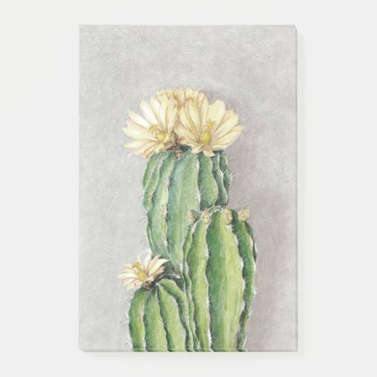 Cactus Flower Painting Post-it® Notes (Voorkant)