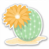 Cactus Flower Sticker (Voorkant)