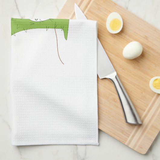 Cactus Flower Theedoek (Quarter Fold)