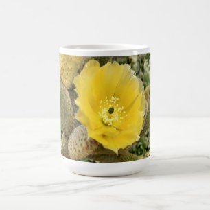 Cactus Flower Up Flower Collectie op een Koffiemok