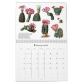 Cactus Flowers Agenda Kalender (Feb 2026)