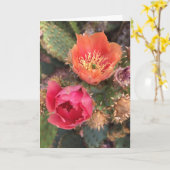Cactus Flowers | Bloomwoestijn Kaart (Gele Bloem)