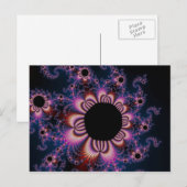 Cactus Flowers - Fractal Briefkaart (Voorkant / Achterkant)