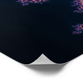 Cactus Flowers - Fractal Poster (Hoek)