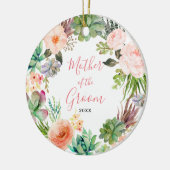 Cactus Flowers Moeder van het Groom Ornament (Links)