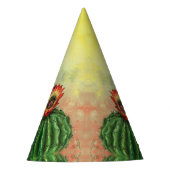 Cactus Flowers Party Pet Feesthoedjes (Voorkant)