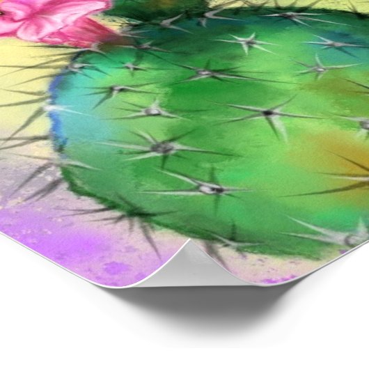 Cactus Flowers Poster Print (Hoek)