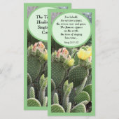 Cactus Flowers Song of Solomon Flat Kaart (Voorkant / Achterkant)