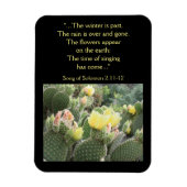 Cactus Flowers Song of Solomon Magnet Magneet (Verticaal)