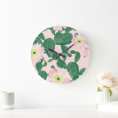 Cactus Flowers: Waterverf schilderij Grote Klok (Huis)