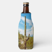 Cactus forest Custom Bottle Cooler (Fles Voorkant)