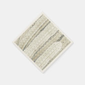 Cactus Foto Art servetten van wit chic modern (Hoek)