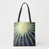Cactus fotografie tote bag (Voorkant)