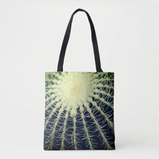 Cactus fotografie tote bag (Voorkant)