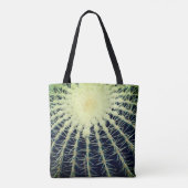 Cactus fotografie tote bag (Achterkant)