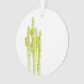 Cactus Fotokunst Ik hou van Arizona Desert Modern  Ornament (voorkant)