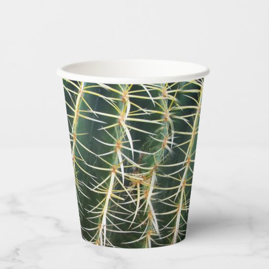 Cactus Funny Uncomfortabele naalden Arid Plant Pap Papieren Bekers (Voorkant)