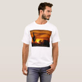 Cactus Garden Arizona T-shirt (Voorkant volledig)