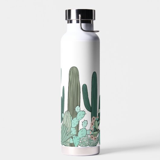 Cactus Garden Art Waterfles (Links)