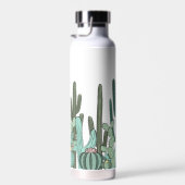 Cactus Garden Art Waterfles (Rechts)