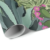 Cactus Garden bij nacht Cadeaupapier (Rol Hoek)