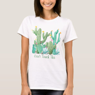 Cactus Garden Cacti Cactus kan dit niet aanraken T-shirt
