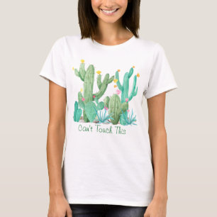 Cactus Garden Cactus kan dit niet aanraken T-shirt
