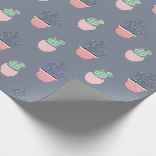 Cactus Garden Cadeaupapier (Hoek)