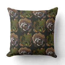 Cactus Garden laat groen botanisch patroon over