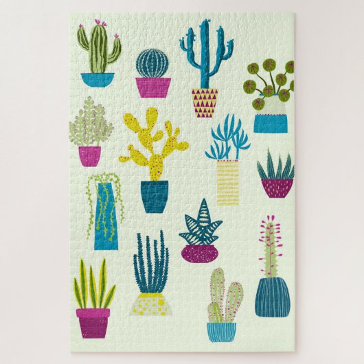 Cactus Garden Legpuzzel (Verticaal)
