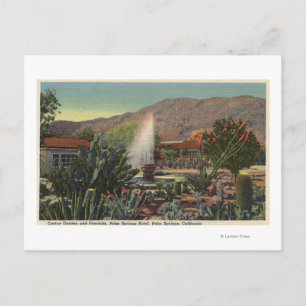 Cactus Garden, Palm Springs Hotel Briefkaart